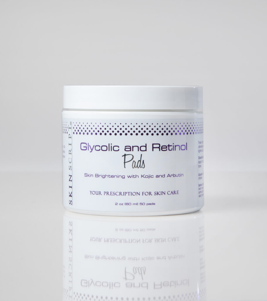 Glycolic and Retinol Pads - Skin Script Skin Care