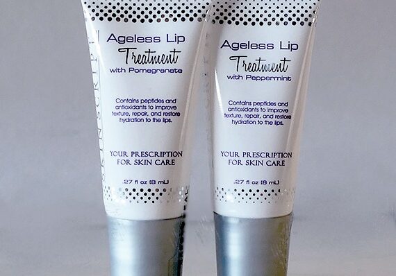 New age lip treatment image. Image is of both.