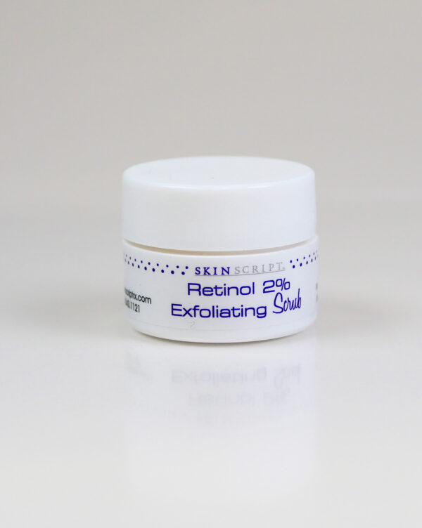 retinol exfoliating scrub sample image