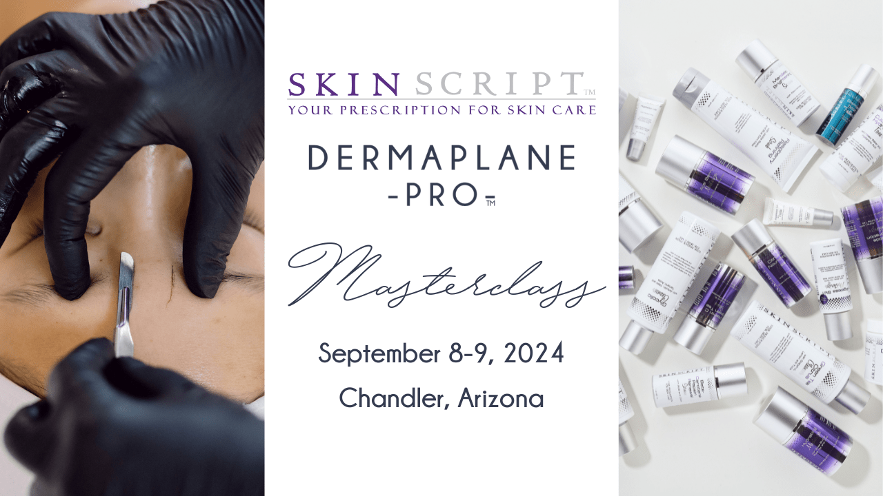 DermaPlane Pro Master Class September 2024 Events page featured image.